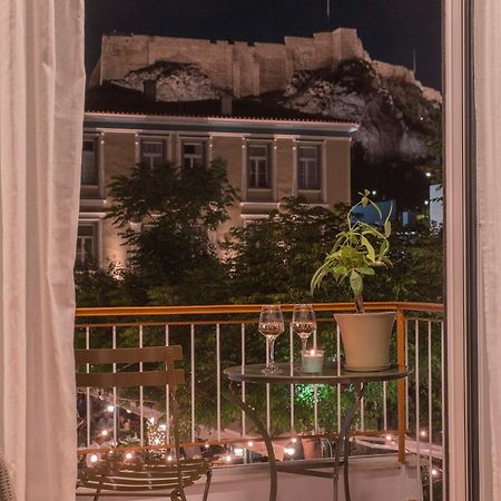 Ferienwohnung Acropolis View-Living Stone Amethyst Athen Exterior foto