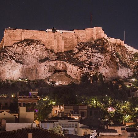 Ferienwohnung Acropolis View-Living Stone Amethyst Athen Exterior foto