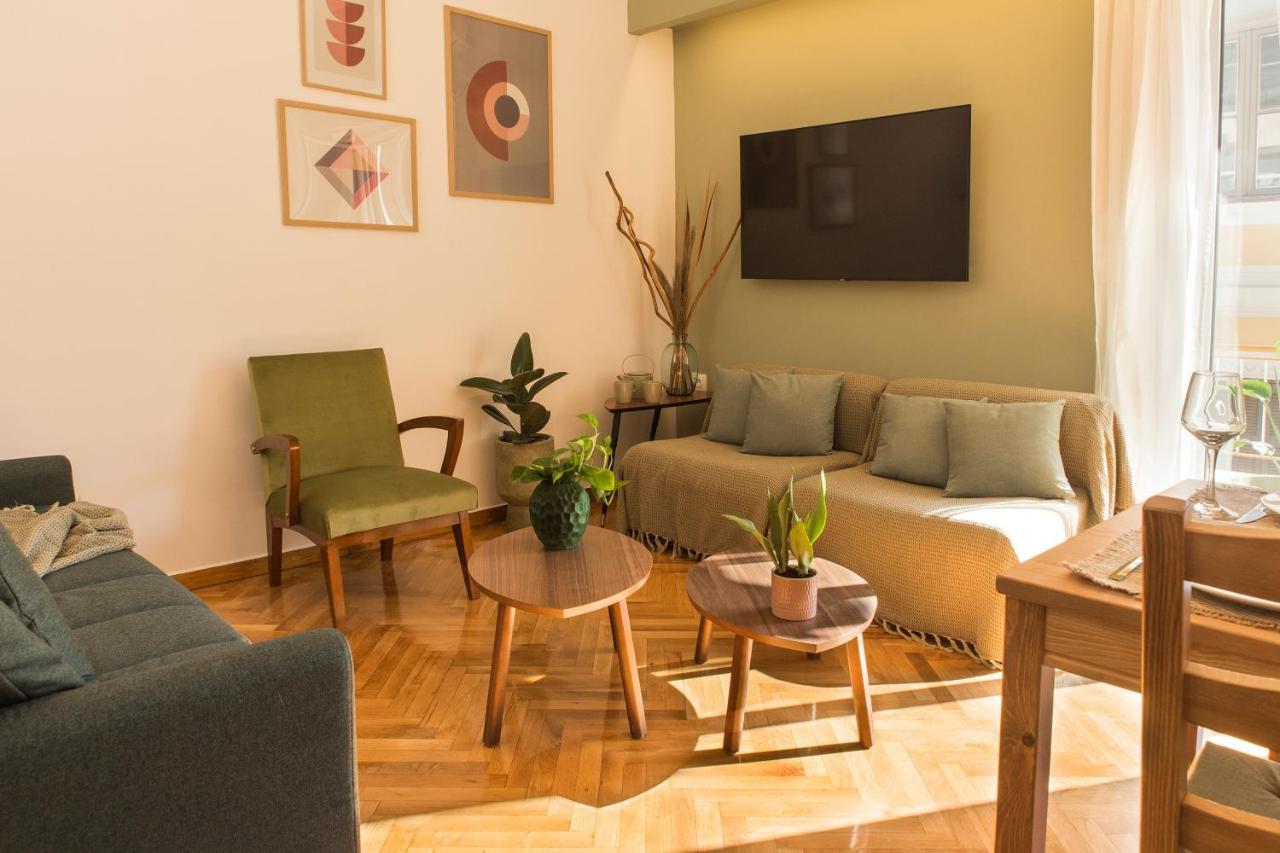 Ferienwohnung Acropolis View-Living Stone Amethyst Athen Exterior foto
